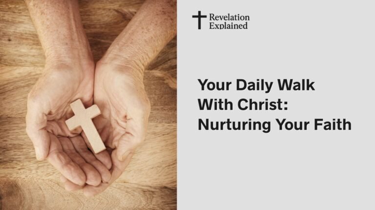 Nurturing a daily walk and faith in Christ